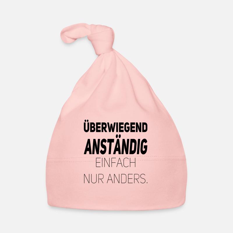 Anständig einfach nur anders Baby Bio-Mütze