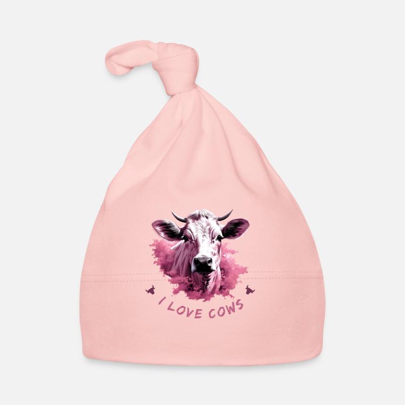 J’aime les vaches Bonnet bio Bébé