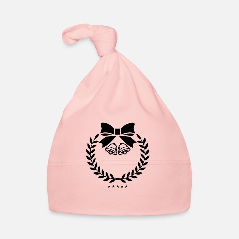 kranz glocken Baby Bio-Mütze