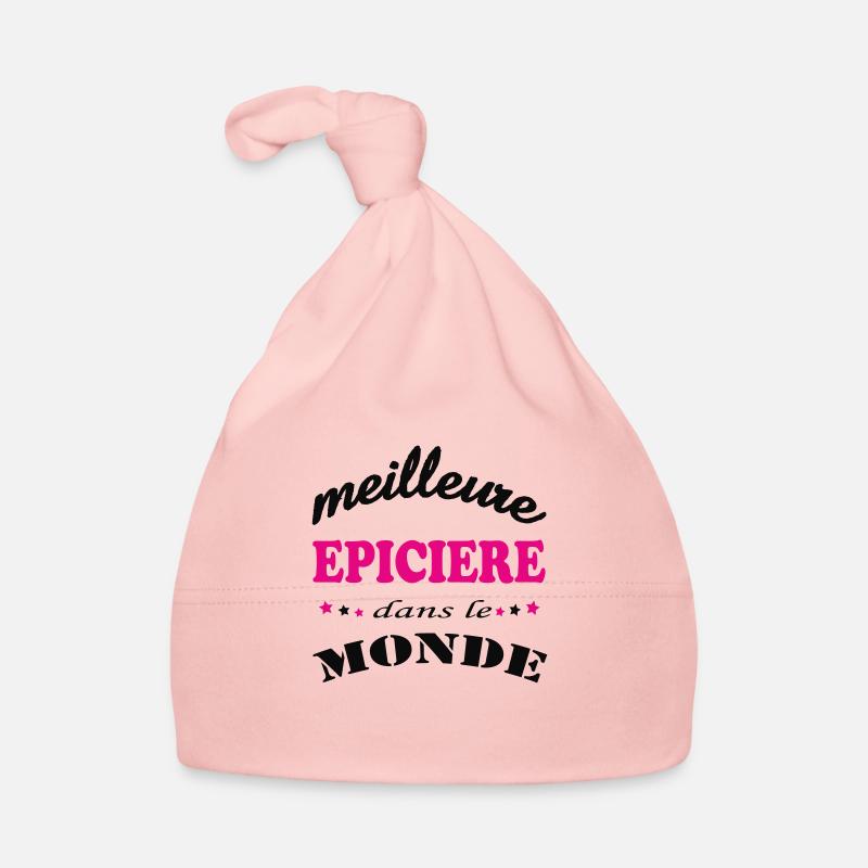 MEILLEURE EPICIERE DANS LE MONDE Bonnet bio Bébé