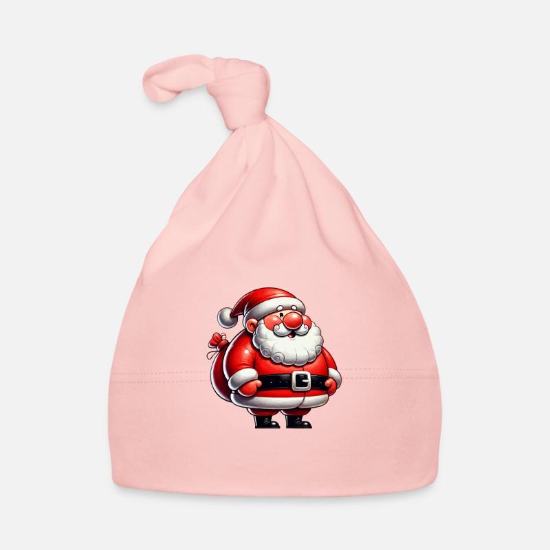 Dessin animé du Père Noël Bonnet bio Bébé