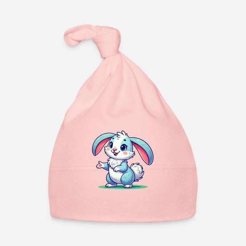 Bunny Comic Organic Baby Cap
