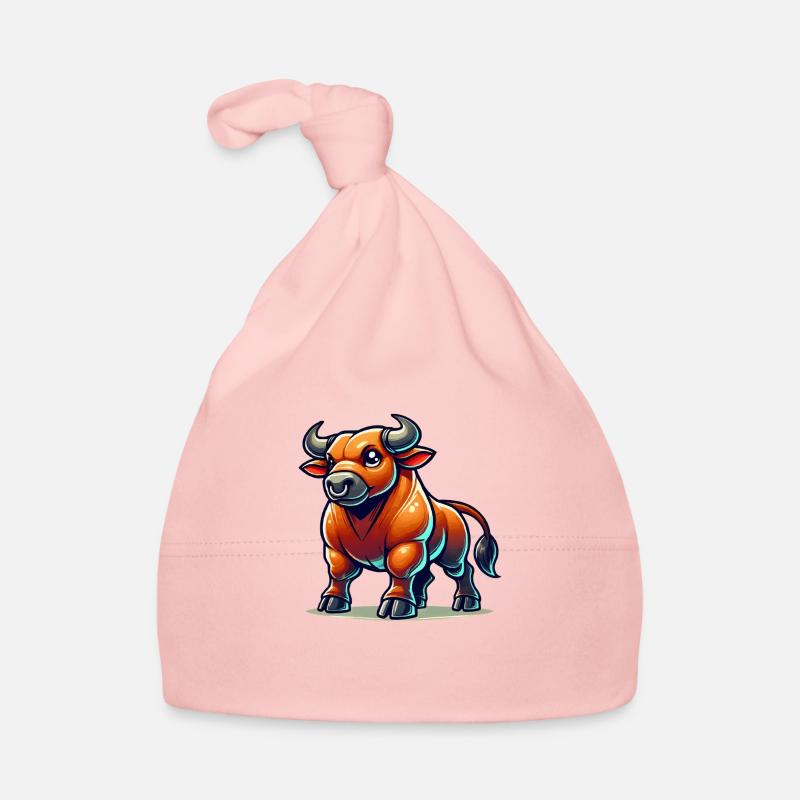 Taurus Comic Organic Baby Cap