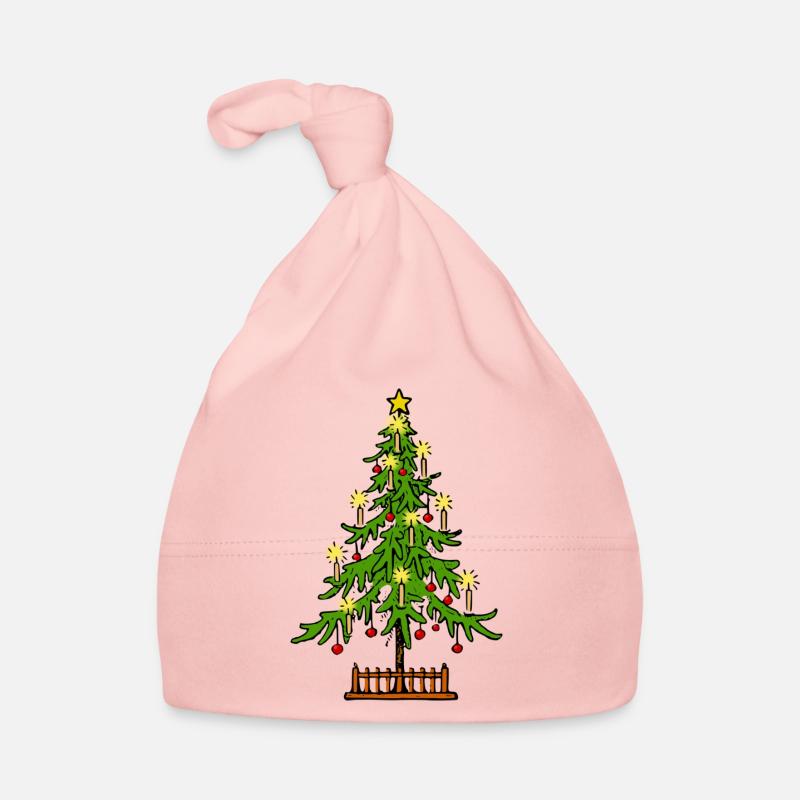 ARBRE DE NOËL Bonnet bio Bébé