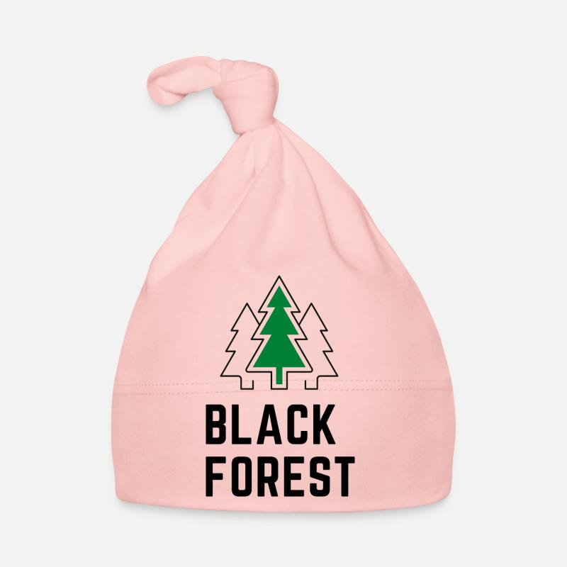 Black Forest - Bonnet bio Bébé - rose
