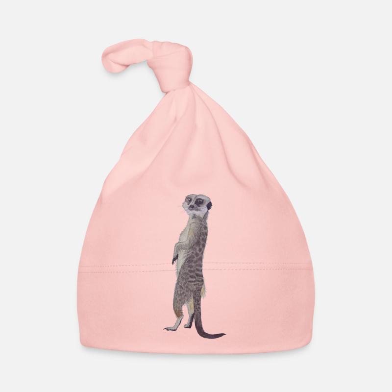 suricate droit Bonnet bio Bébé