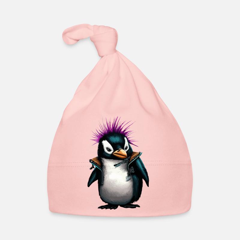 PENGUPUNKS Organic Baby Cap
