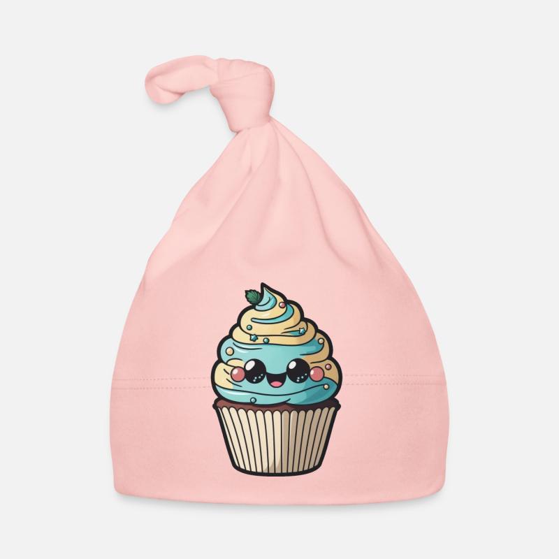 Muffin à cupcakes mignon Bonnet bio Bébé