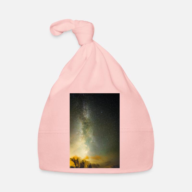 Space Organic Baby Cap