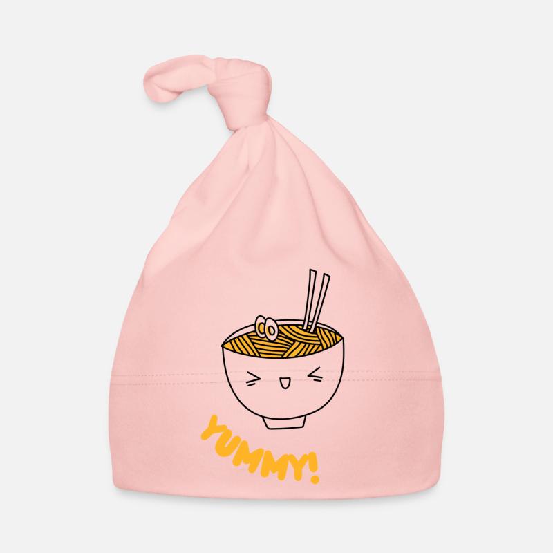 Smiling Ramen Delight - Eine Schale voller Glück Baby Bio-Mütze