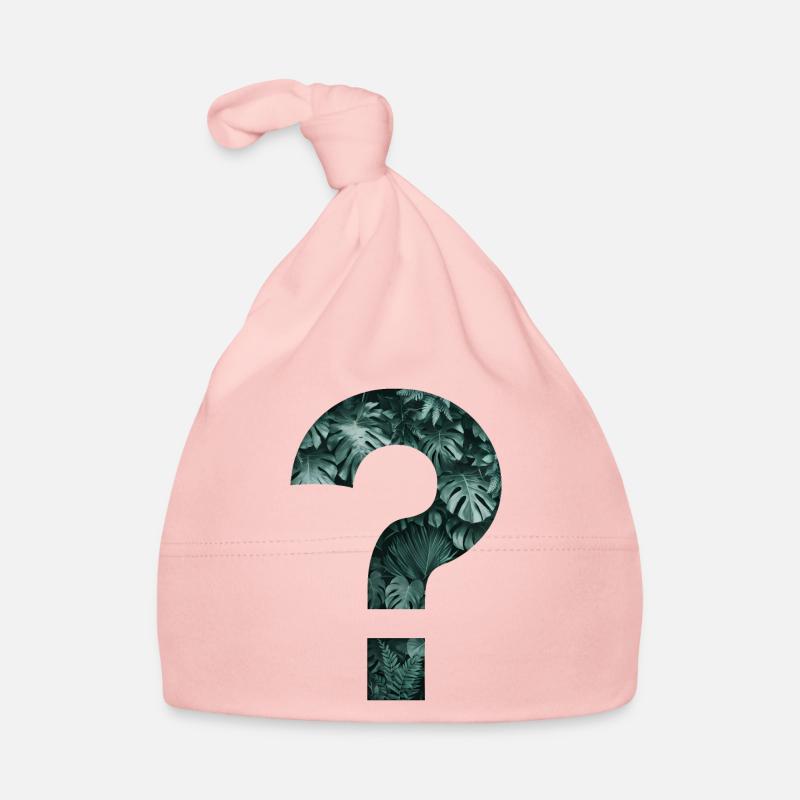 Tropics Plants Question Mark Jungle Monstera Organic Baby Cap