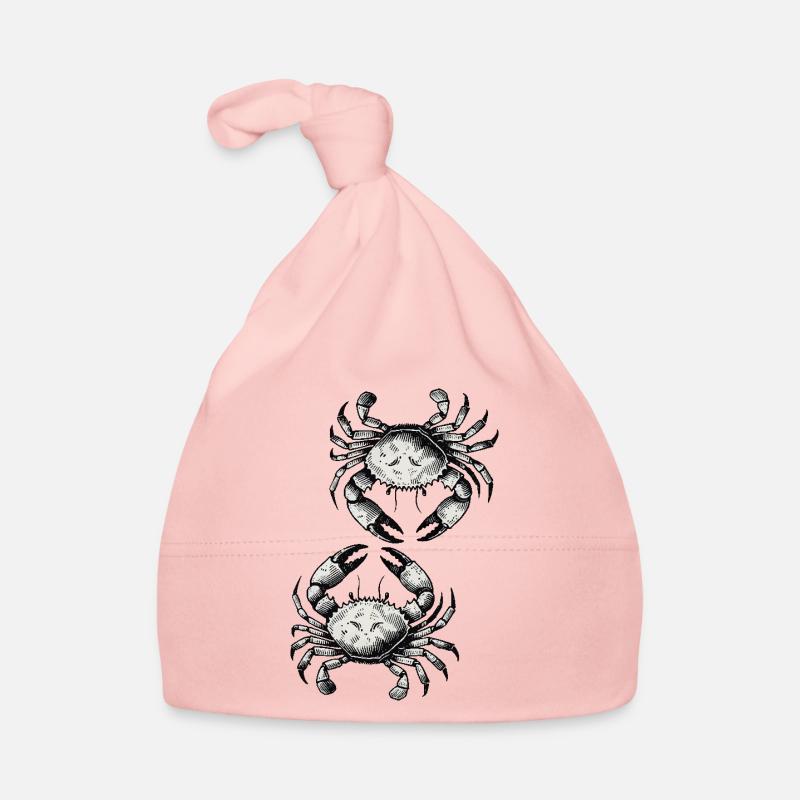 Crab Crab Organic Baby Cap