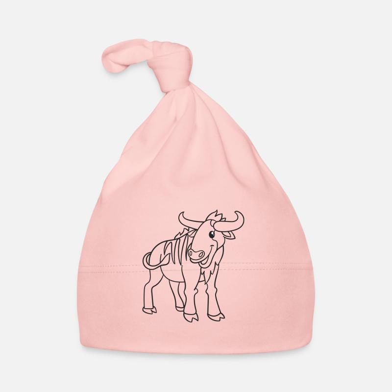 Wildebeest, wildebeest, gift, gift idea Organic Baby Cap