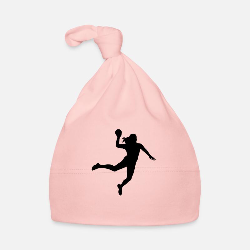 Joueur de handball silhouette 1 Bonnet bio Bébé