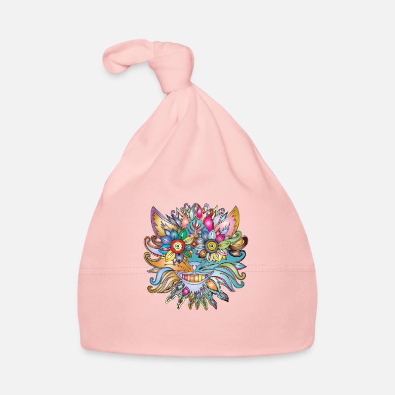 Gazou die blühende Katze Baby Bio-Mütze