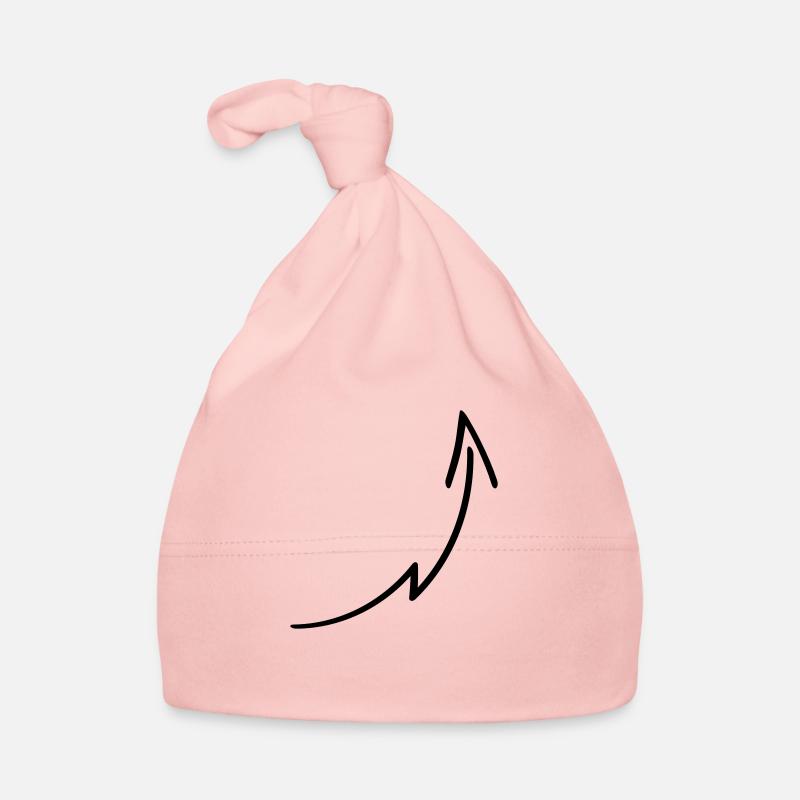 Arrow Design - Baby Bio-Mütze - Rosa