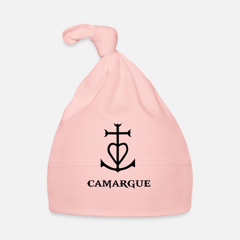 croix de Camargue ancre cœur Guardians Bonnet bio Bébé