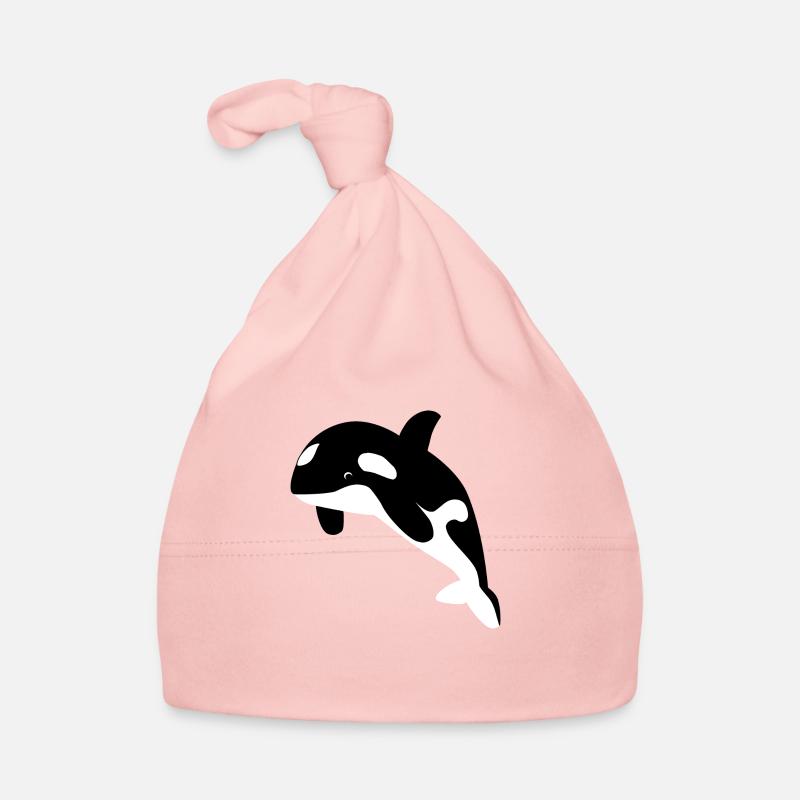 Orca / Killer Whale Organic Baby Cap
