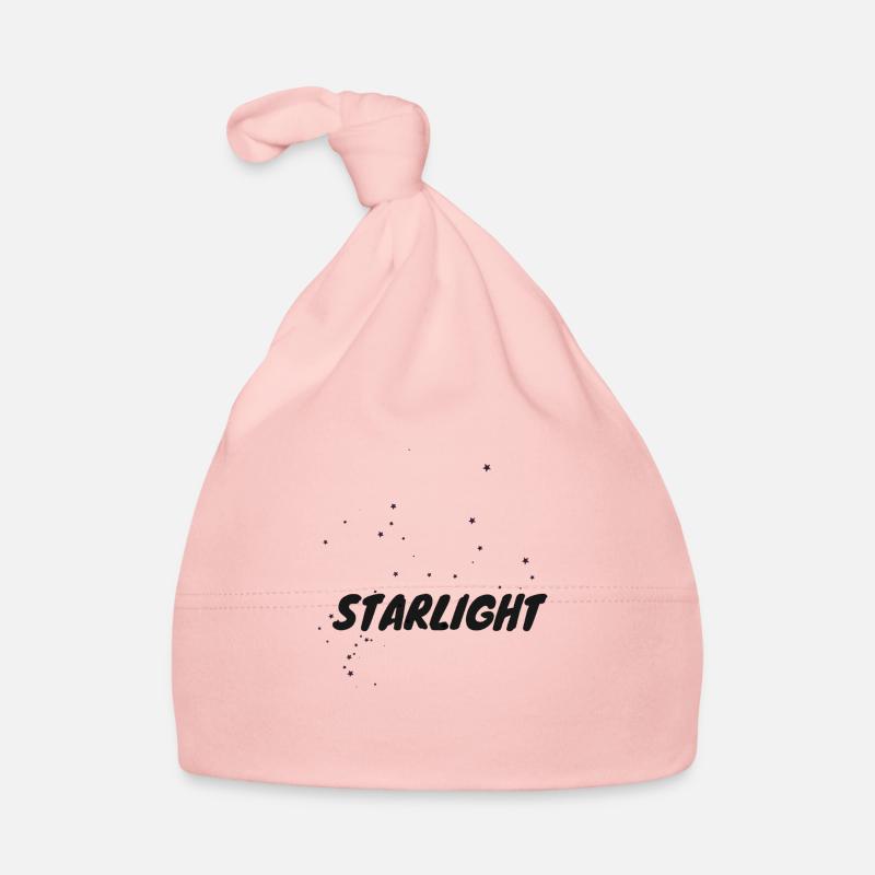 Starlight - Organic Baby Cap - pink