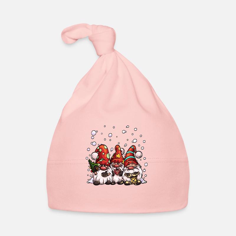 Elfes de Noël Bonnet bio Bébé