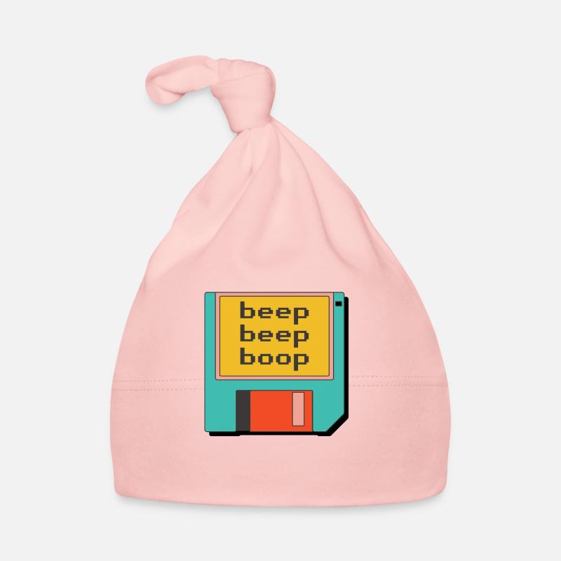 Floppy Disk (Retro) Organic Baby Cap