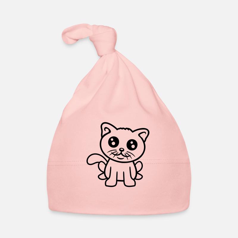Cat Pet Cute Cute Kitten Friendly Organic Baby Cap