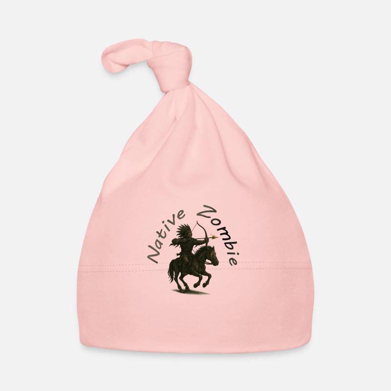 Native Zombie - Baby Bio-Mütze - Rosa