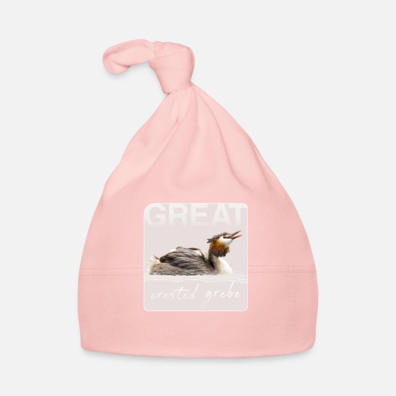 Grèbe huppé Bonnet bio Bébé