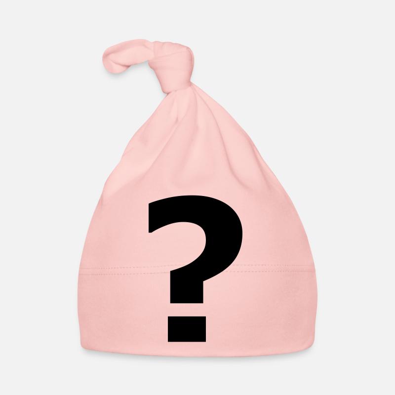 fragezeichen Organic Baby Cap