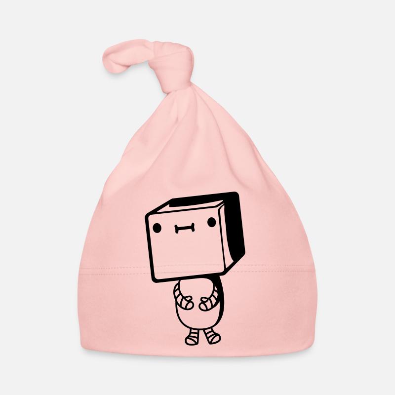 Petit robot mignon Bonnet bio Bébé