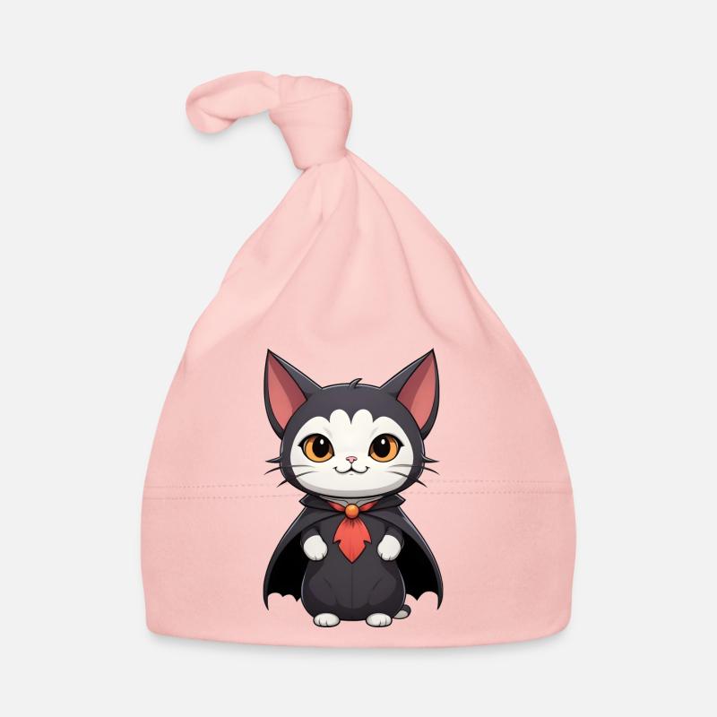 Halloween Chat vampire Bonnet bio Bébé