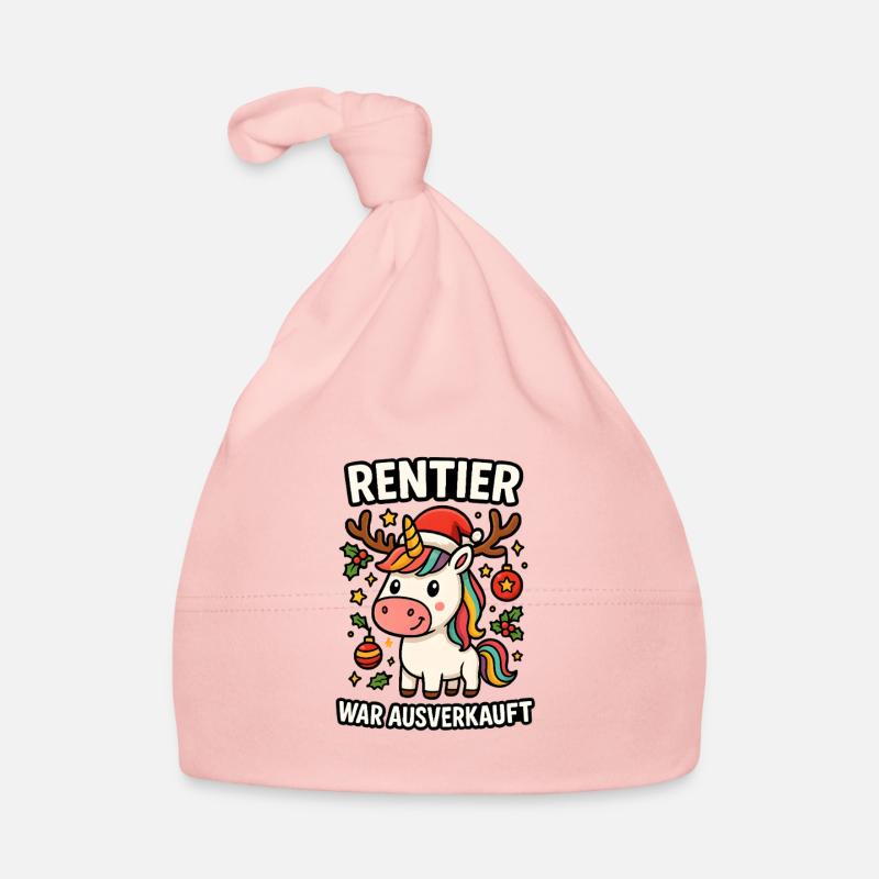 Rentier war ausverkauft Einhorn Baby Bio-Mütze