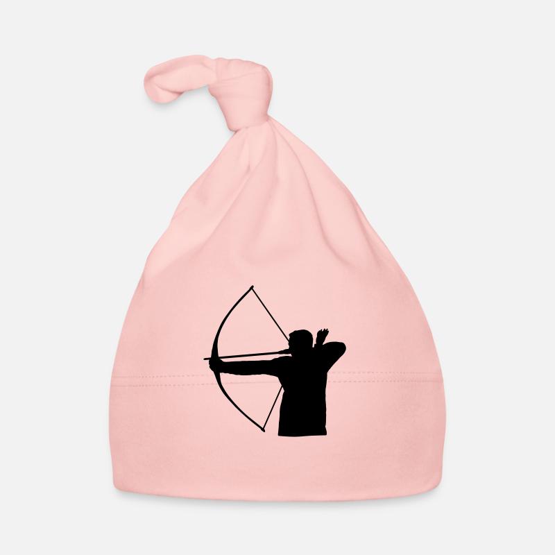 Bogenschütze - Baby Bio-Mütze - Rosa