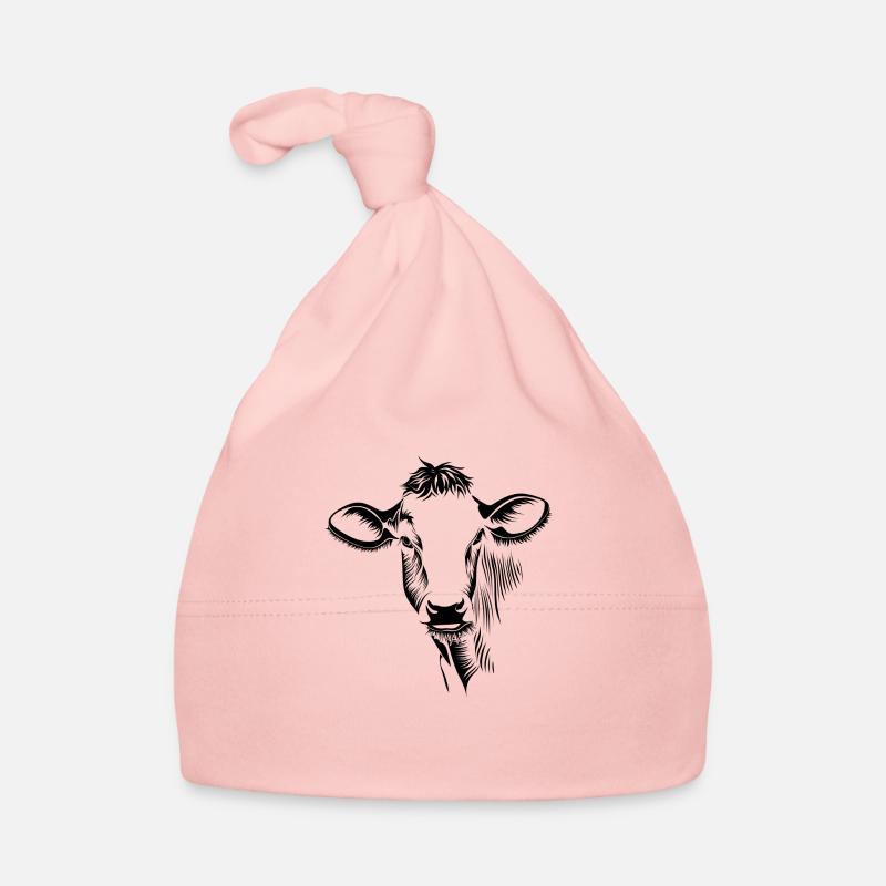Cow's head Organic Baby Cap