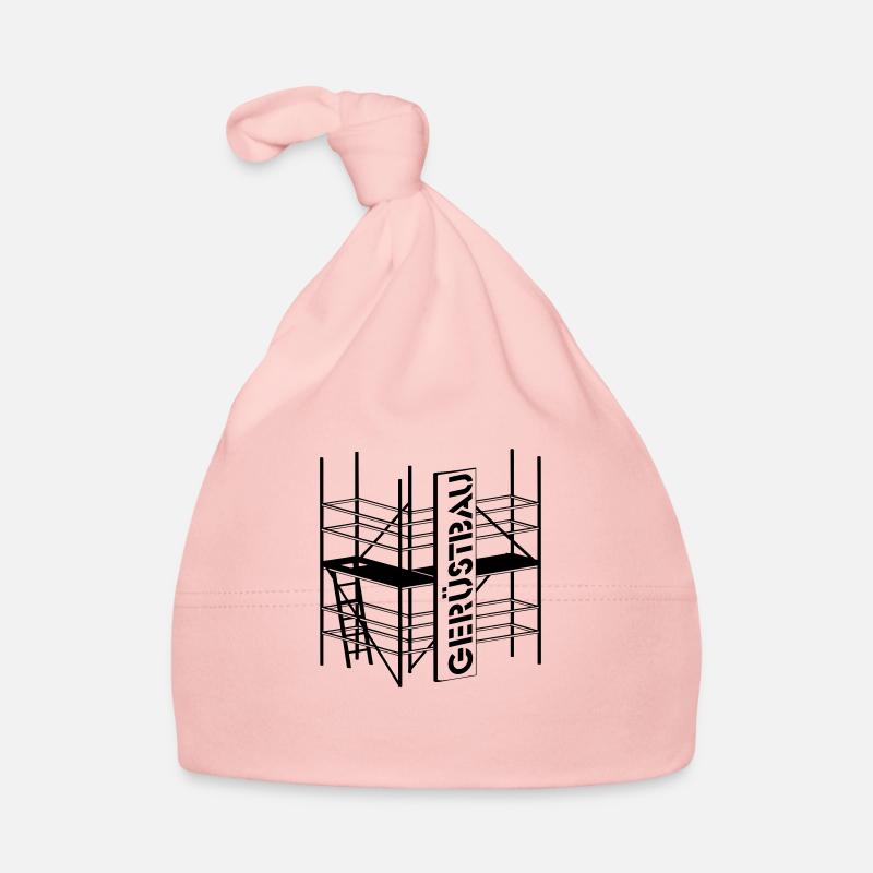 Berufesymbol Gerüstbauer Baby Bio-Mütze