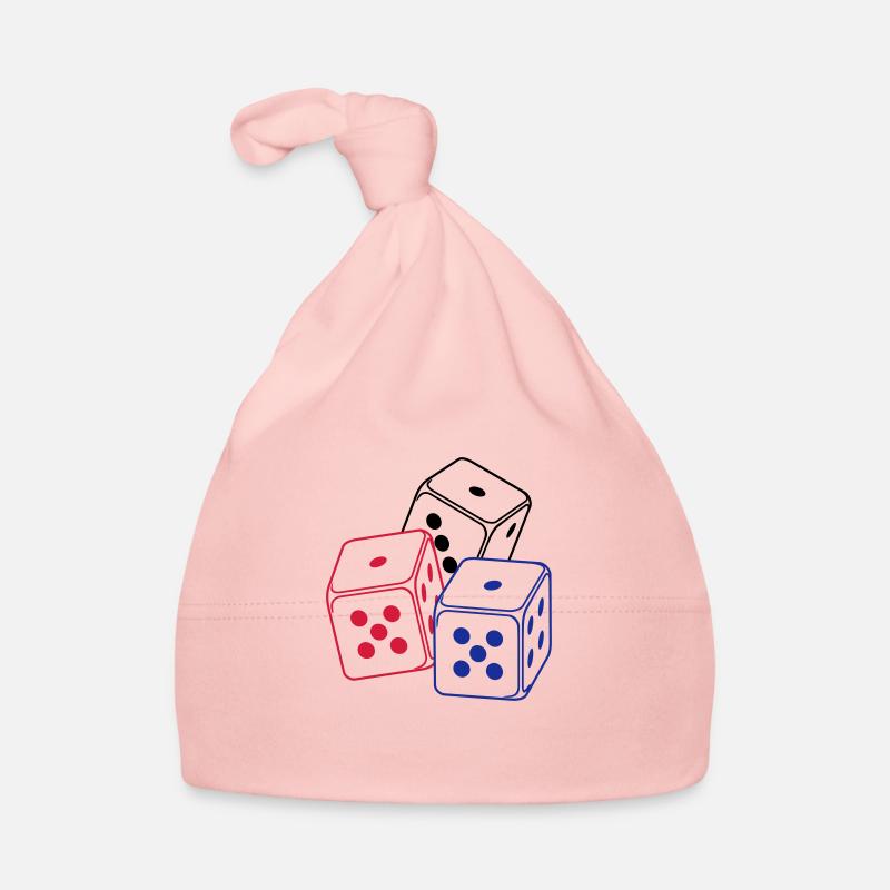 drei Spielwürfel / bunco dices (3c) Baby Bio-Mütze