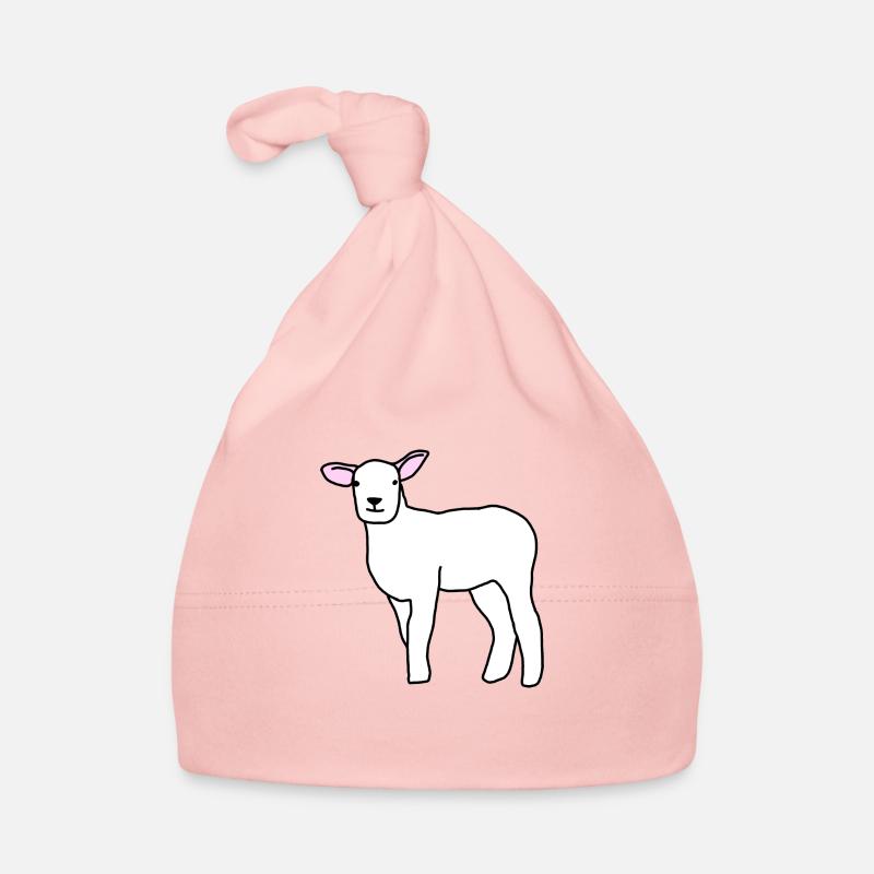 Schafe Baby Bio-Mütze