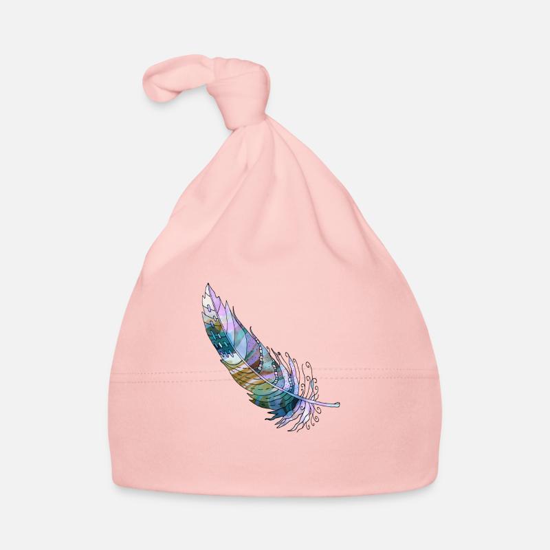 Feder Baby Bio-Mütze