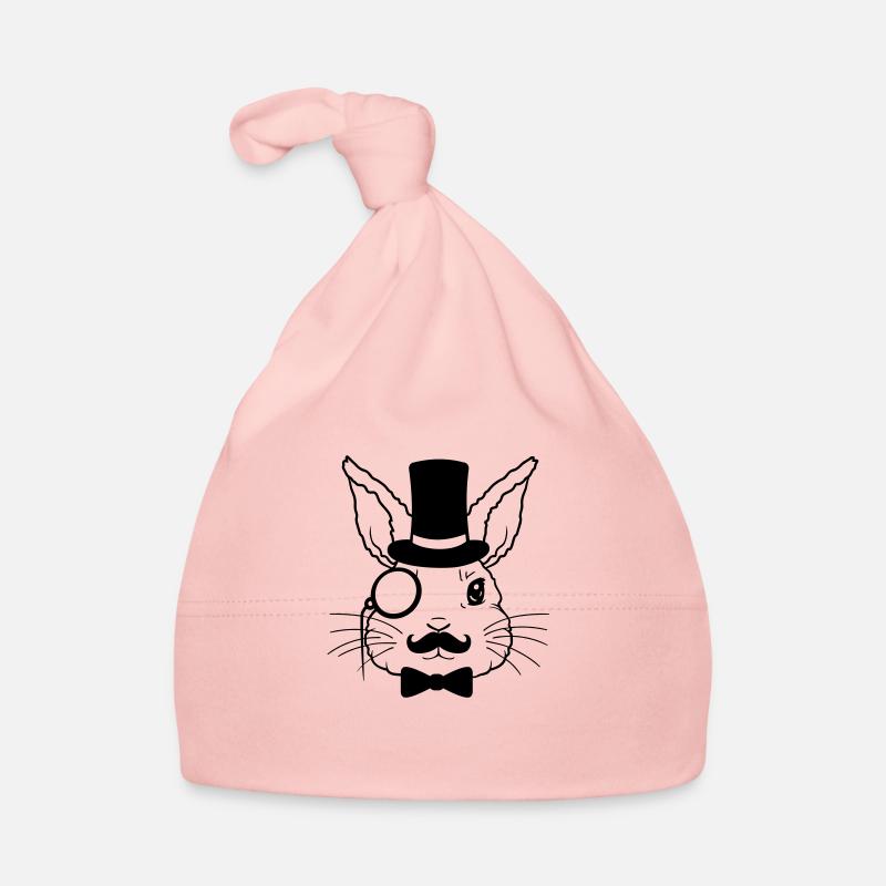 Monocle Cylinder Rabbit Sir Organic Baby Cap