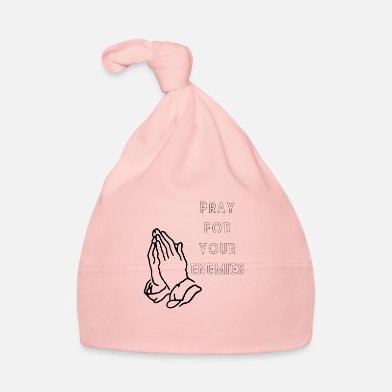 Pray for your enemies Organic Baby Cap