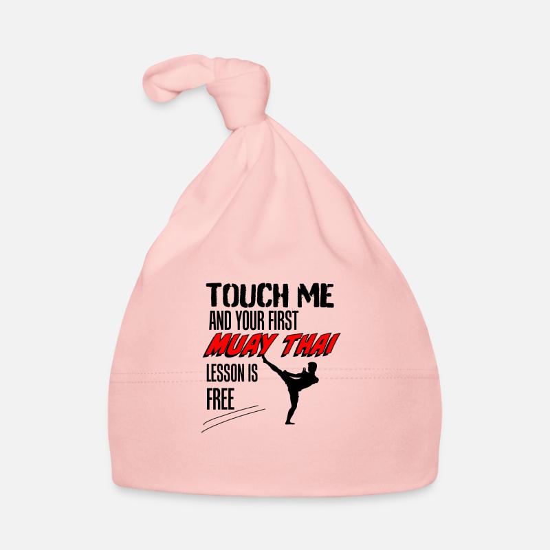 MUAY THAI - Baby Bio-Mütze - Rosa