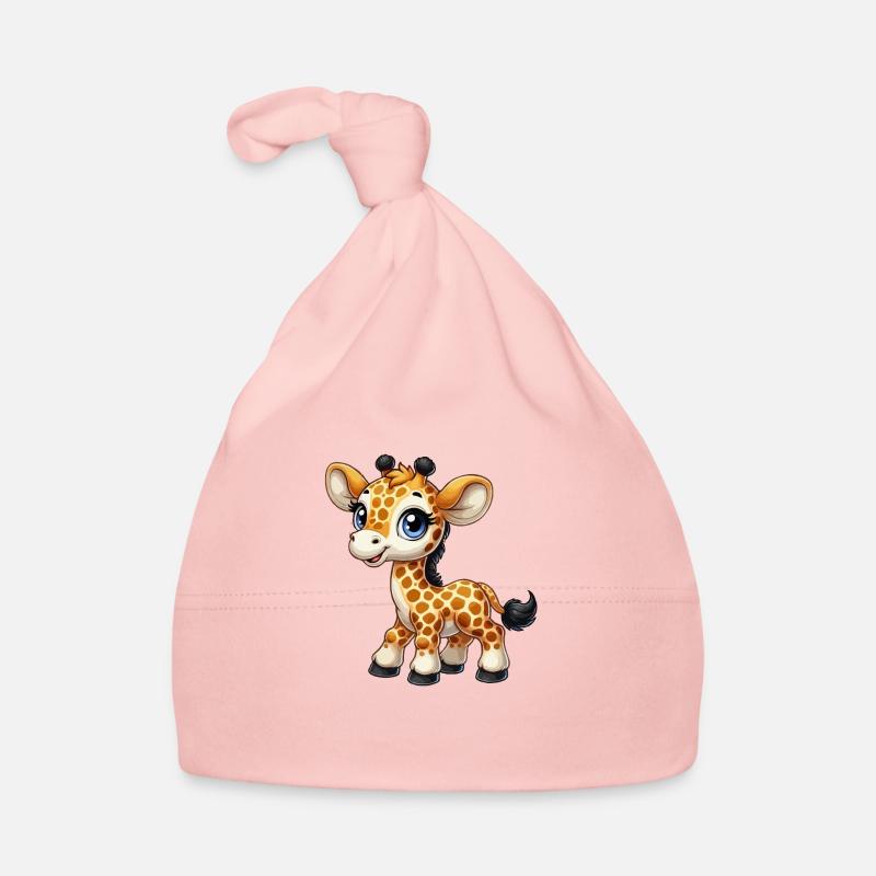 Mädchen Giraffe Baby Bio-Mütze