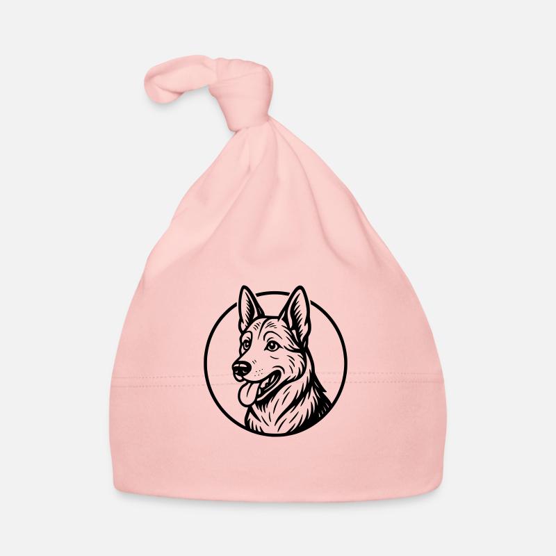German Shepherd Organic Baby Cap