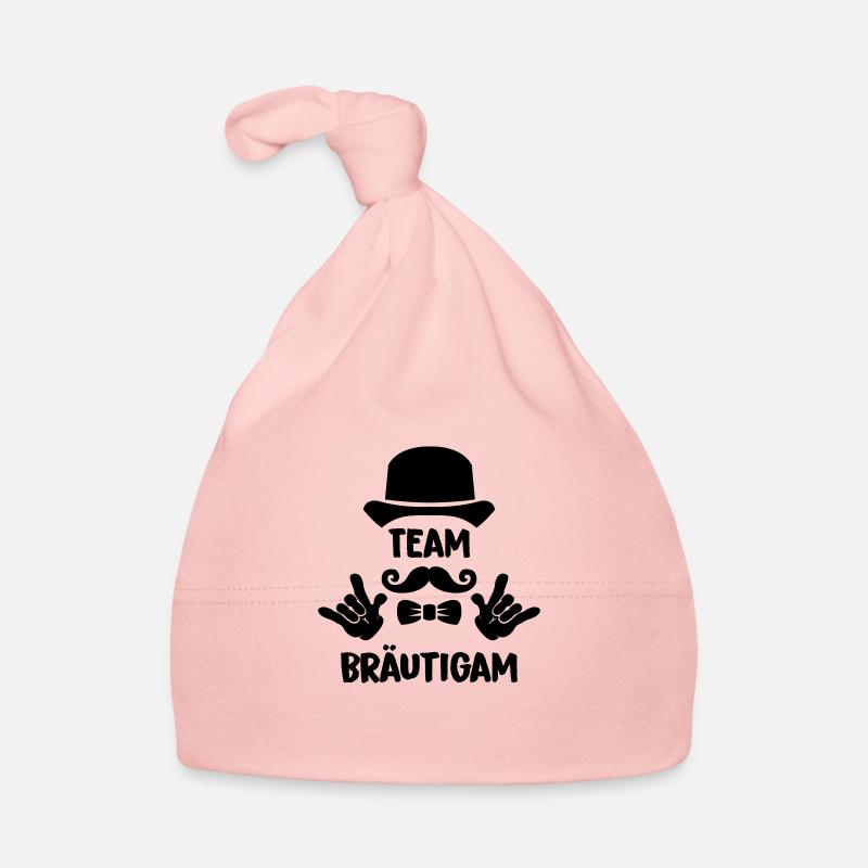 Team Bräutigam Baby Bio-Mütze