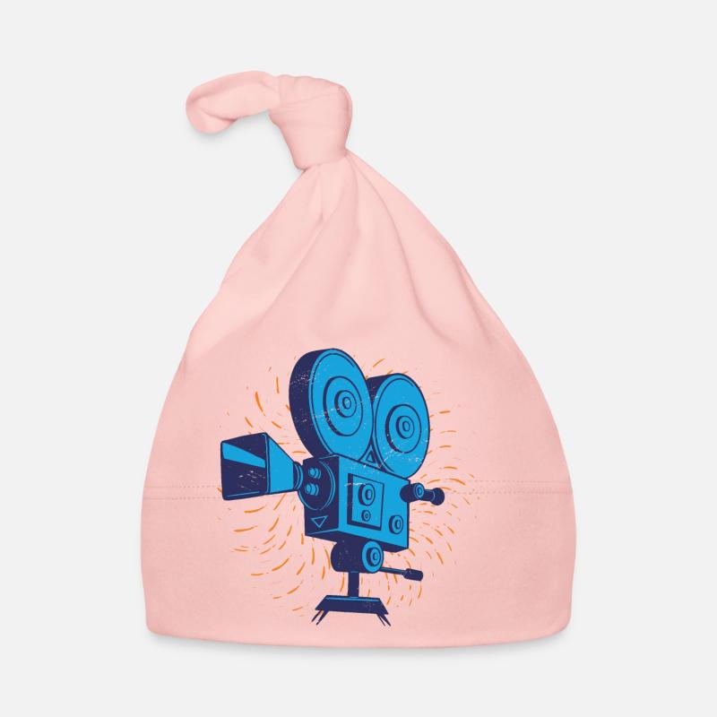 Caméra rétro de cinéma Bonnet bio Bébé