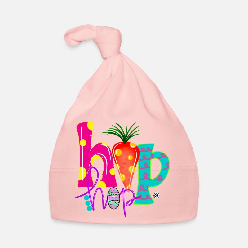 Hip Hop - Bonnet bio Bébé - rose
