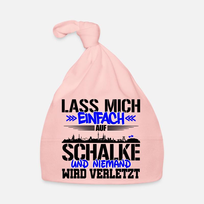 Lasst mich auf Schalke | Farbe änderbar Baby Bio-Mütze
