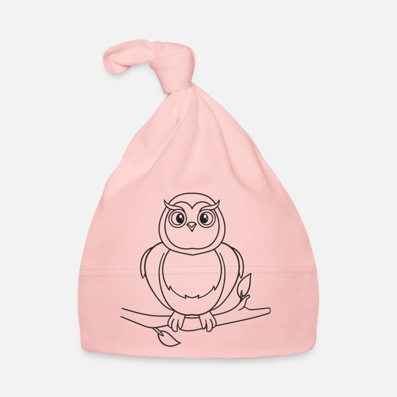 Owl, bird, gift, gift idea Organic Baby Cap