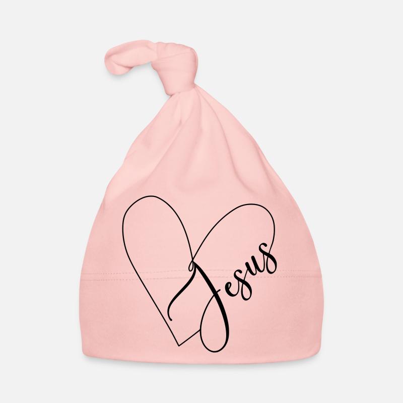 Ligne de cœur de Jésus Bonnet bio Bébé