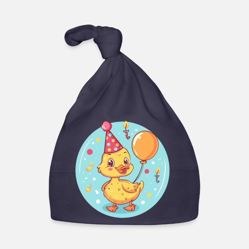 Canard Anniversaire Bébé Bonnet bio Bébé